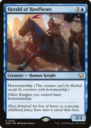 Herald of Hoofbeats<br /><span class="collector-number">Collector No. 22</span>