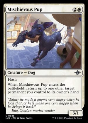 Mischievous Pup<br /><span class="collector-number">Collector No. 25</span>