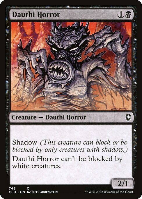 Dauthi Horror<br /><span class="collector-number">Collector No. 748</span>