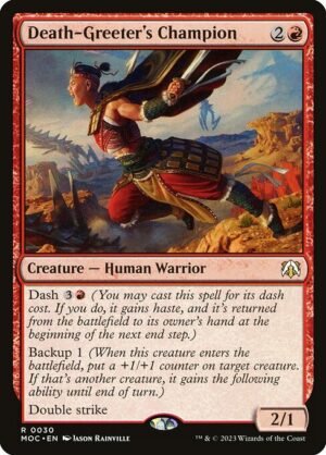 Death-Greeter's Champion<br /><span class="collector-number">Collector No. 30</span>