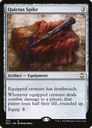 Quietus Spike<br /><span class="collector-number">Collector No. 377</span>