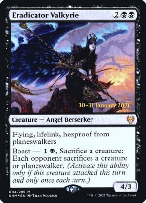 Eradicator Valkyrie - Foil<br /><span class="collector-number">Collector No. 94s</span>