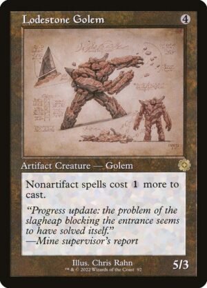 Lodestone Golem<br /><span class="collector-number">Collector No. 92</span>