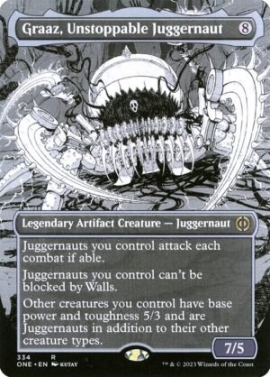 Graaz, Unstoppable Juggernaut<br /><span class="collector-number">Collector No. 334</span>