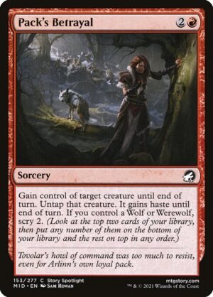 Pack's Betrayal<br /><span class="collector-number">Collector No. 153</span>