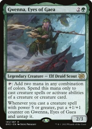 Gwenna, Eyes of Gaea<br /><span class="collector-number">Collector No. 185</span>