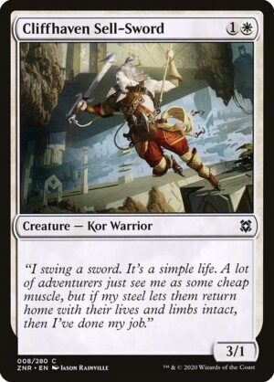 Cliffhaven Sell-Sword<br /><span class="collector-number">Collector No. 8</span>