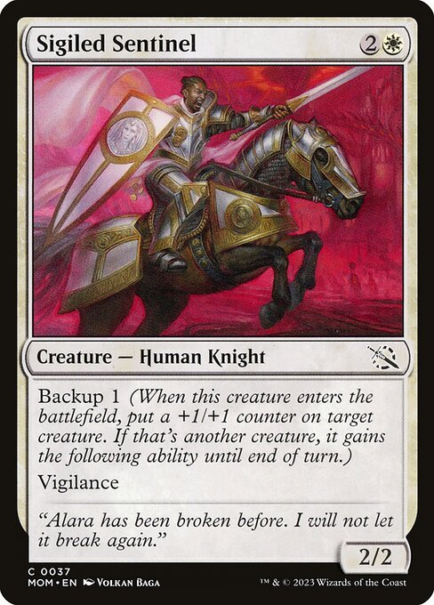 Sigiled Sentinel<br /><span class="collector-number">Collector No. 37</span>