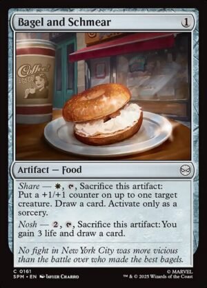 Bagel and Schmear<br /><span class="collector-number">Collector No. 161</span>