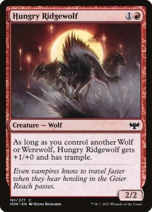 Hungry Ridgewolf<br /><span class="collector-number">Collector No. 161</span>