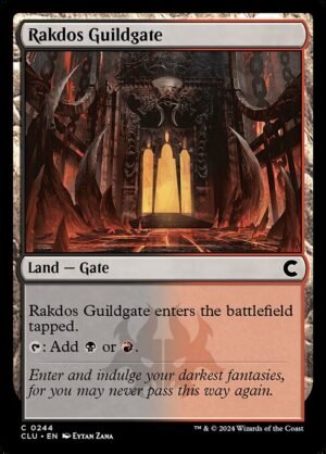 Rakdos Guildgate<br /><span class="collector-number">Collector No. 244</span>