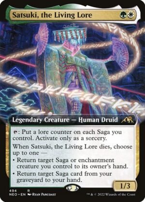 Satsuki, the Living Lore<br /><span class="collector-number">Collector No. 494</span>