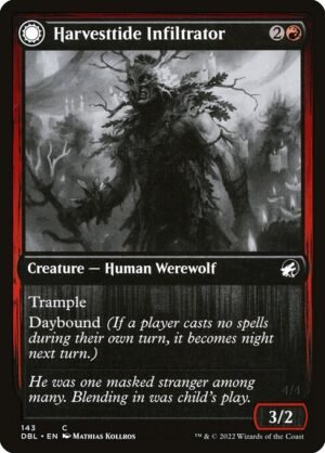 Harvesttide Infiltrator // Harvesttide Assailant<br /><span class="collector-number">Collector No. 143</span>