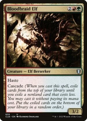 Bloodbraid Elf<br /><span class="collector-number">Collector No. 839</span>
