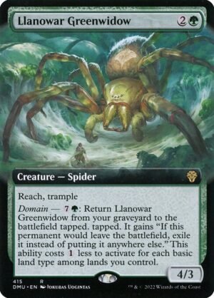 Llanowar Greenwidow<br /><span class="collector-number">Collector No. 415</span>