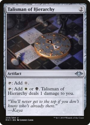 Talisman of Hierarchy<br /><span class="collector-number">Collector No. 233</span>