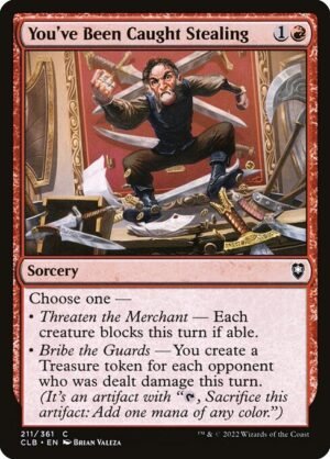 You've Been Caught Stealing<br /><span class="collector-number">Collector No. 211</span>