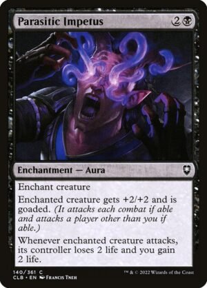 Parasitic Impetus<br /><span class="collector-number">Collector No. 140</span>