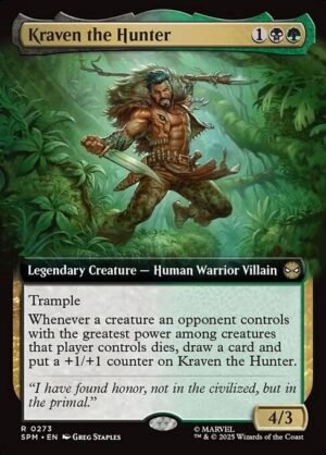 Kraven the Hunter - Foil<br /><span class="collector-number">Collector No. 273</span>