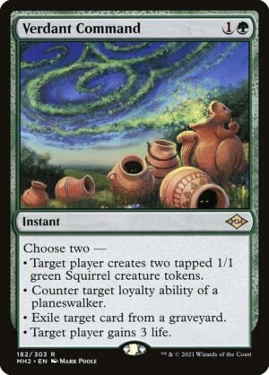 Verdant Command - Foil<br /><span class="collector-number">Collector No. 182</span>