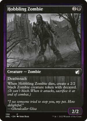 Hobbling Zombie - Foil<br /><span class="collector-number">Collector No. 106</span>