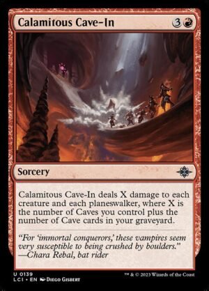 Calamitous Cave-In<br /><span class="collector-number">Collector No. 139</span>