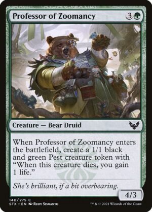 Professor of Zoomancy<br /><span class="collector-number">Collector No. 140</span>