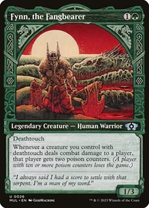 Fynn, the Fangbearer - Foil<br /><span class="collector-number">Collector No. 26</span>
