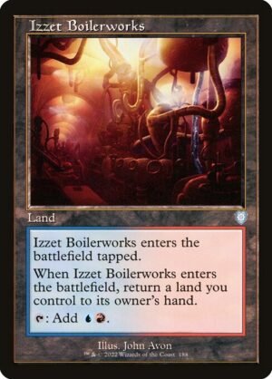 Izzet Boilerworks<br /><span class="collector-number">Collector No. 188</span>