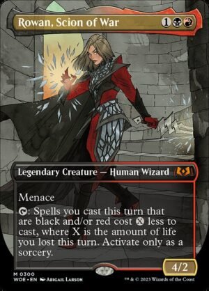 Rowan, Scion of War<br /><span class="collector-number">Collector No. 300</span>