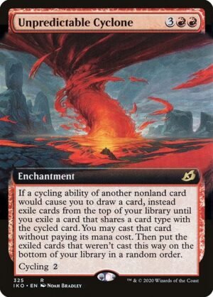 Unpredictable Cyclone - Foil<br /><span class="collector-number">Collector No. 325</span>