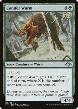 Conifer Wurm<br /><span class="collector-number">Collector No. 159</span>
