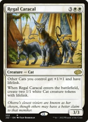 Regal Caracal<br /><span class="collector-number">Collector No. 232</span>