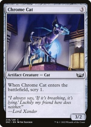Chrome Cat<br /><span class="collector-number">Collector No. 236</span>