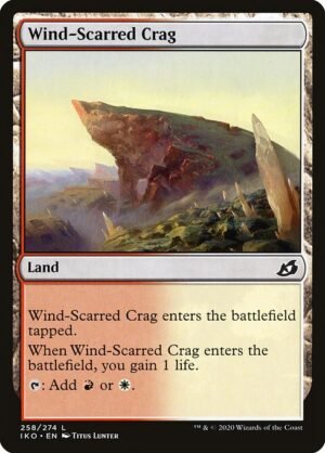Wind-Scarred Crag<br /><span class="collector-number">Collector No. 258</span>