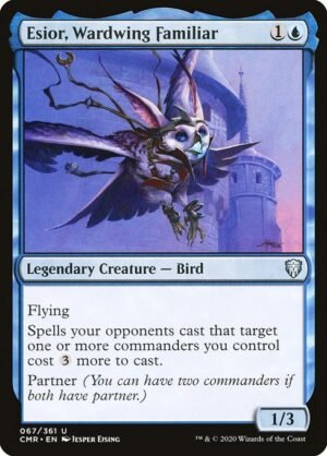 Esior, Wardwing Familiar<br /><span class="collector-number">Collector No. 67</span>