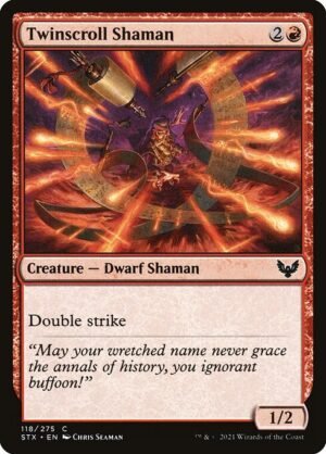 Twinscroll Shaman<br /><span class="collector-number">Collector No. 118</span>