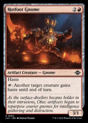 Hotfoot Gnome<br /><span class="collector-number">Collector No. 154</span>