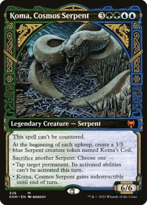 Koma, Cosmos Serpent<br /><span class="collector-number">Collector No. 326</span>