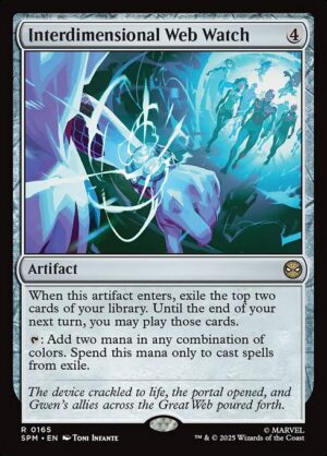 Interdimensional Web Watch<br /><span class="collector-number">Collector No. 165</span>