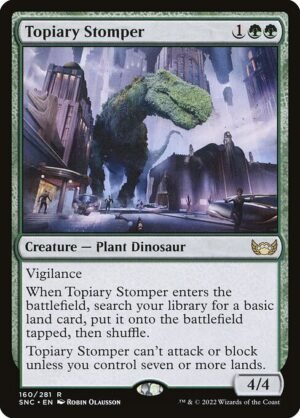 Topiary Stomper - Foil<br /><span class="collector-number">Collector No. 160</span>
