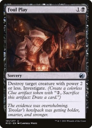 Foul Play<br /><span class="collector-number">Collector No. 101</span>