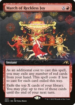 March of Reckless Joy - Foil<br /><span class="collector-number">Collector No. 469</span>
