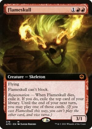 Flameskull - Foil<br /><span class="collector-number">Collector No. 378</span>