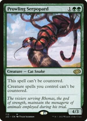 Prowling Serpopard<br /><span class="collector-number">Collector No. 713</span>