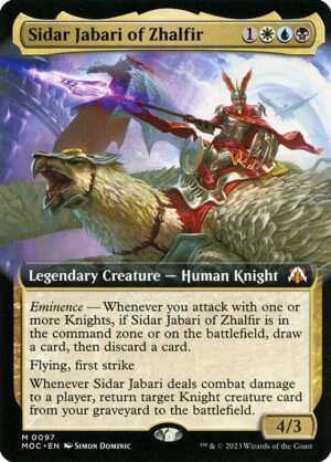 Sidar Jabari of Zhalfir<br /><span class="collector-number">Collector No. 97</span>