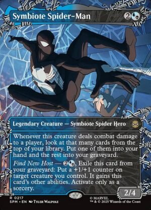 Symbiote Spider-Man - Foil<br /><span class="collector-number">Collector No. 217</span>