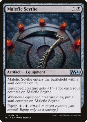 Malefic Scythe<br /><span class="collector-number">Collector No. 112</span>