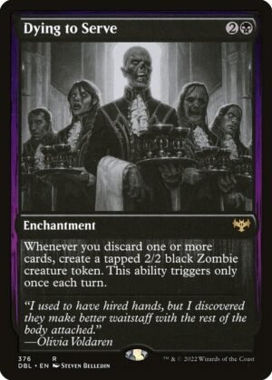 Dying to Serve<br /><span class="collector-number">Collector No. 376</span>