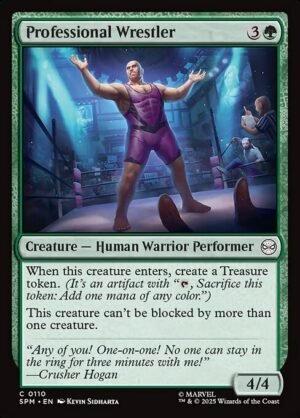 Professional Wrestler<br /><span class="collector-number">Collector No. 110</span>